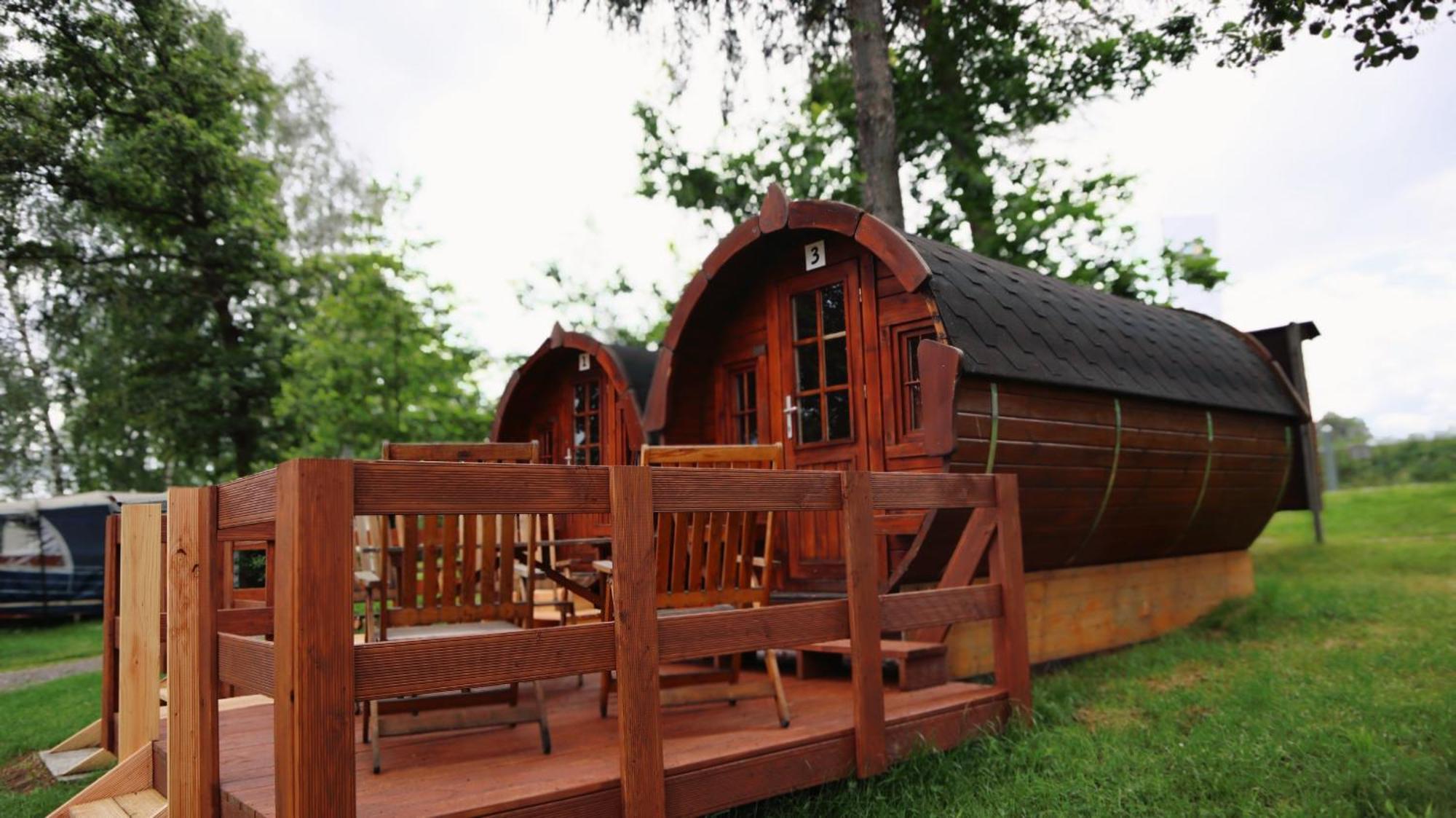 Campingplatz Koberbachtalsperre - Campingfass Mieten Langenbernsdorf Luaran gambar